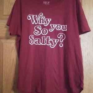 Maroon t shirt great comdition no stains or rips